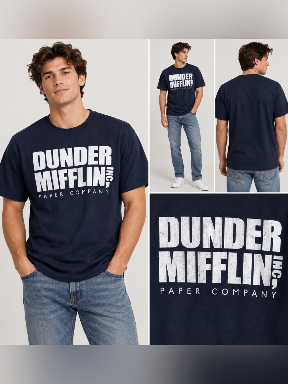 Ripple Junction The Office Dunder Mifflin Men’s Medium Graphic Tee NWT